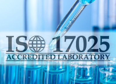 Receiving ISO 17025 certificate